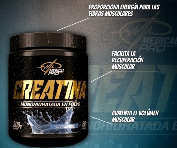 Creatina Monohidratada en Polvo Sabor Natural (550 g) - Imagen 4