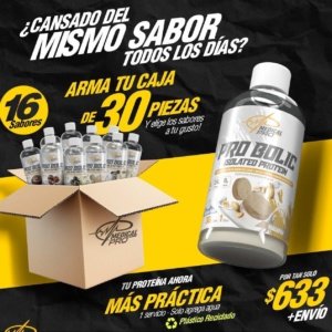 PRO BOLIC Isolated Protein (Caja surtida de 30 piezas)