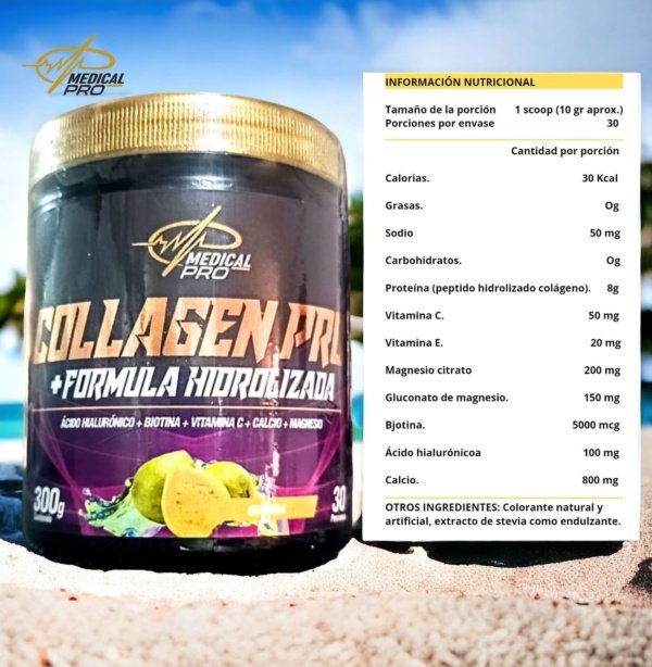 Collagen Pro + Fórmula Hidrolizada (300 g)