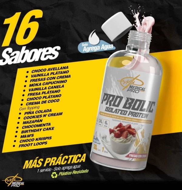 PRO BOLIC Isolated Protein (Caja surtida de 30 piezas) - Imagen 2